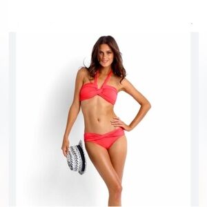 Seafolly Vibrant Pink Halter Bikini